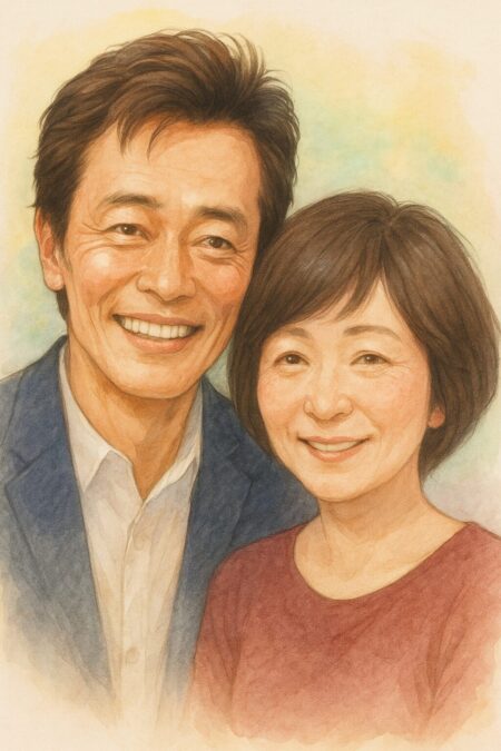 遠藤憲一妻写真