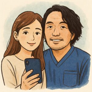 盛山晋太郎と嫁