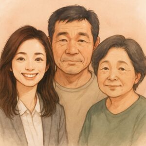 上戸彩と父・母