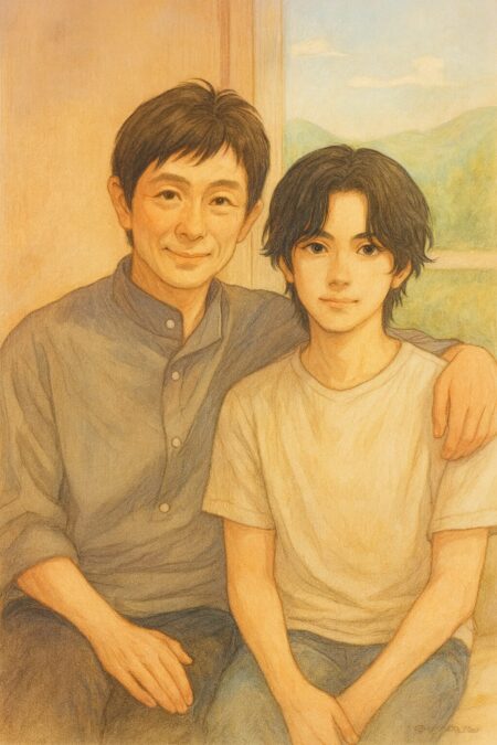江口洋介と息子