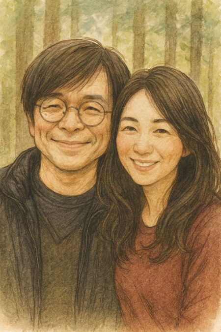 武田真一と嫁