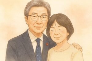 安住淳と嫁