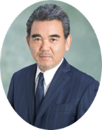越智光夫 広島大学長（広島大学公式サイトより）