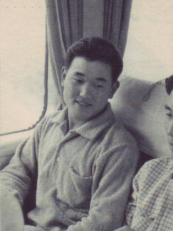 中日ドラゴンズ入団当時（1959年）の板東英二さん