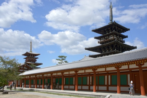 奈良・薬師寺。奉納演奏のために「エターナル・ファンタジア」が書かれた
